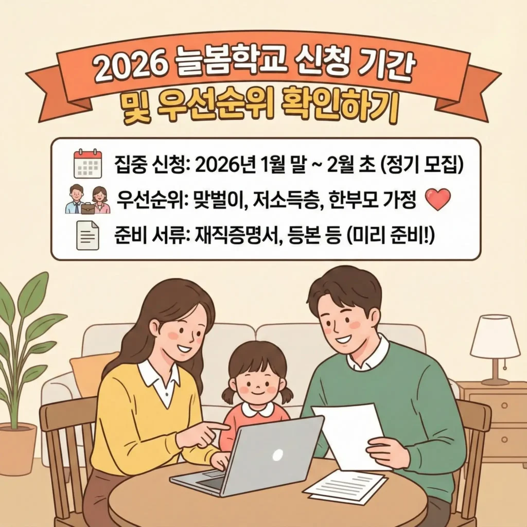 늘봄학교 신청 기간