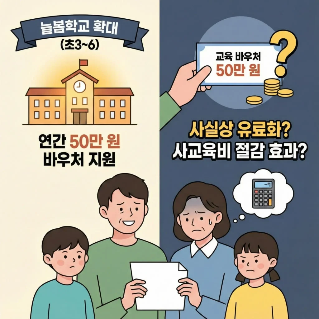 늘봄학교 전학년 확대 계획