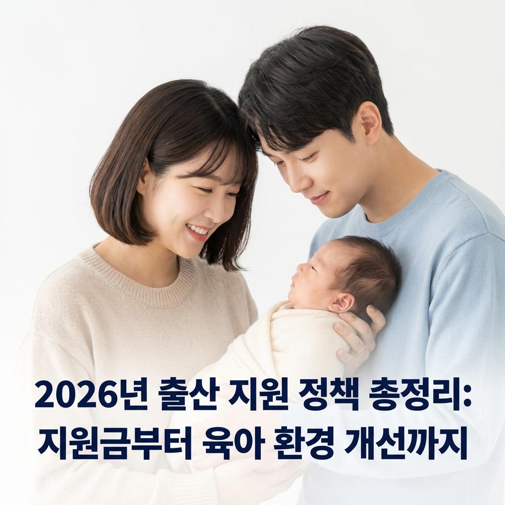 새롭게 강화된 2026년 출산 지원 정책을 한눈에 살펴보세요.