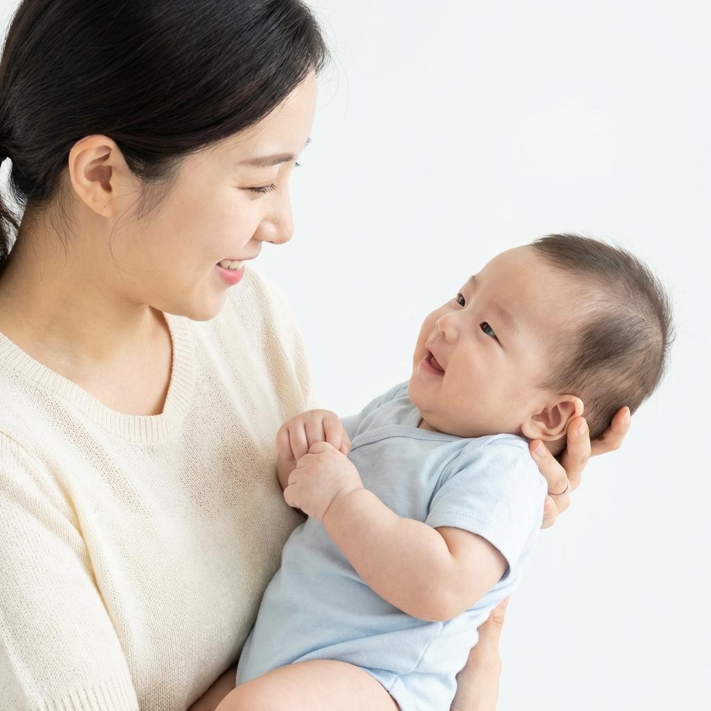 온라인 정부24 웹사이트에서 부모급여를 신청하는 손