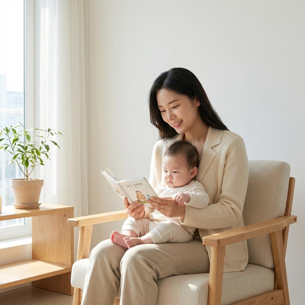 육아기 10시 출근제로 일과 삶의 균형을 찾는 직장인의 모습.