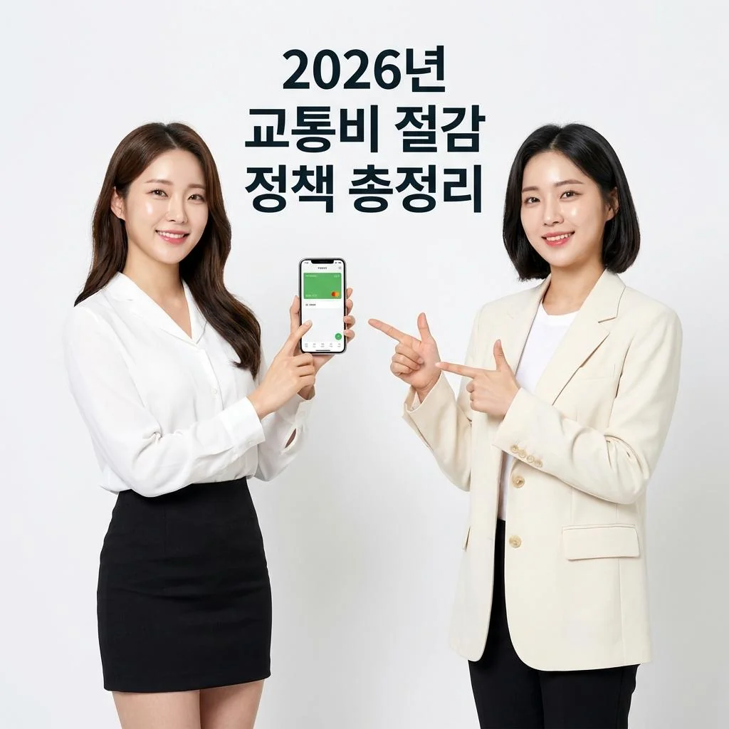 2026년 대한민국 교통비 절감 정책 안내 이미지