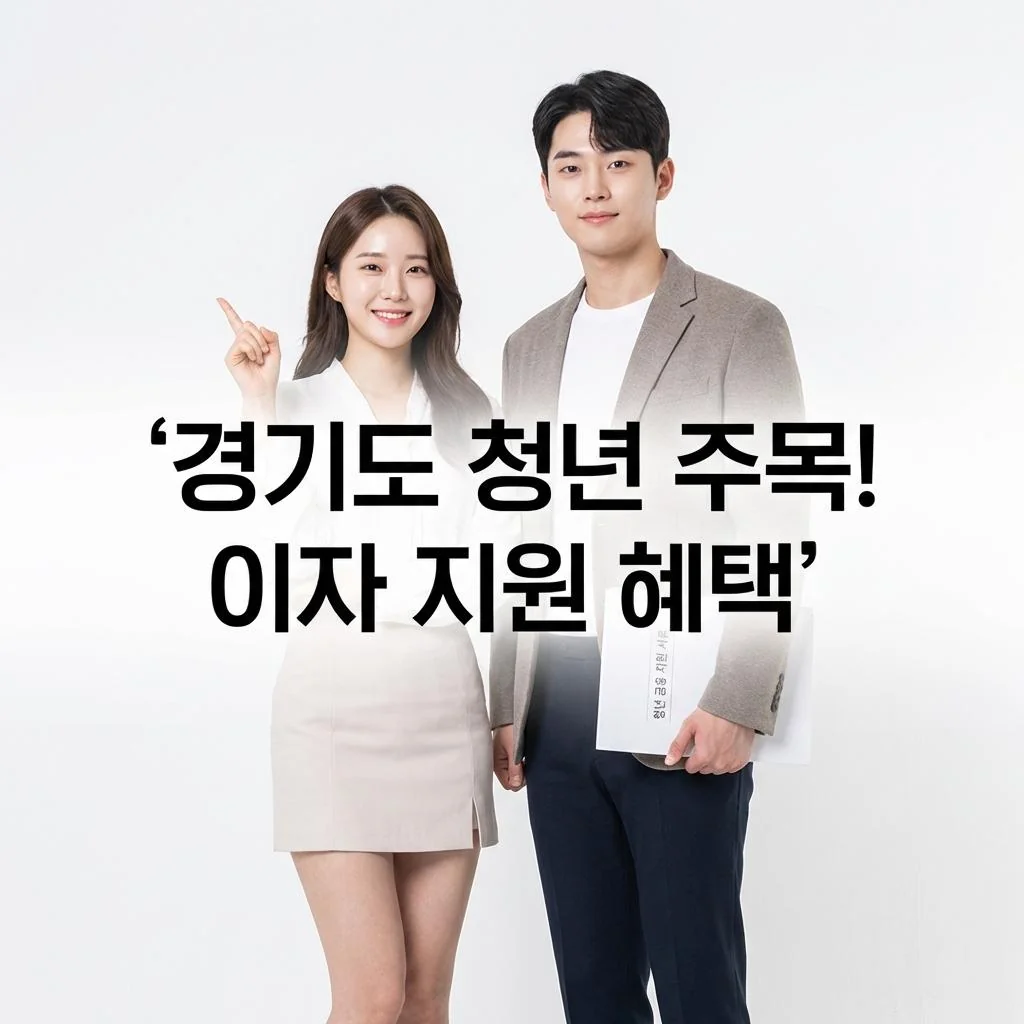 경기도 청년 임차보증금 이자 지원 혜택 안내 대표 이미지