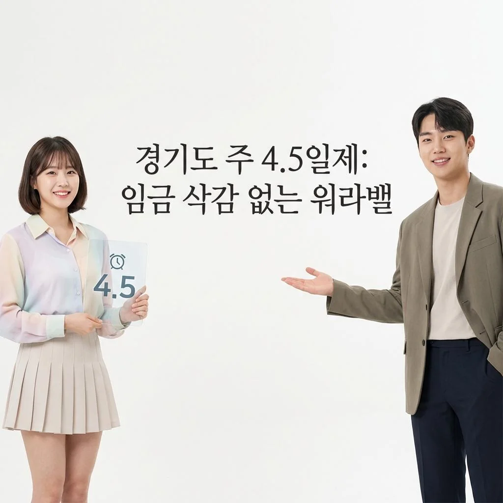 경기도 주 4.5일제 시범사업 안내 대표 이미지