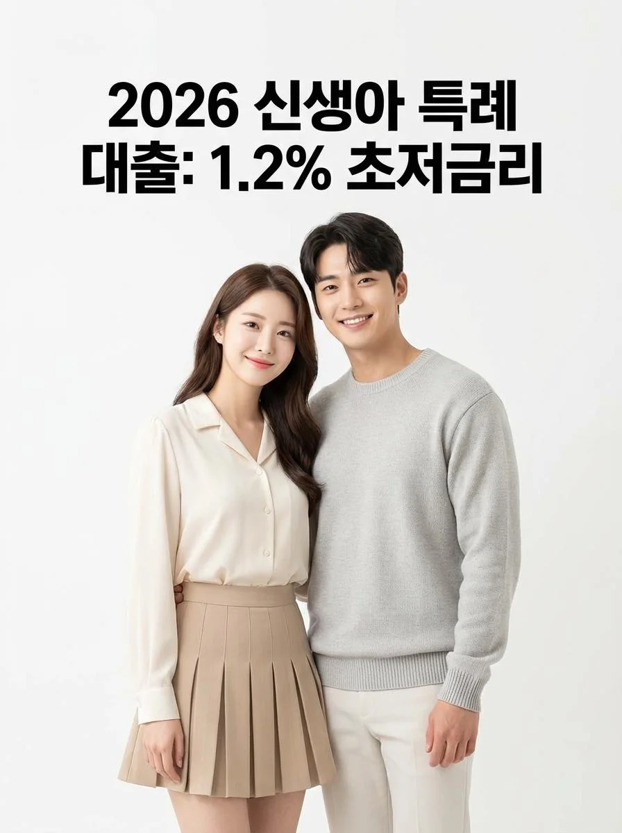 2026년 신생아 특례 대출 정책 안내 배경 이미지