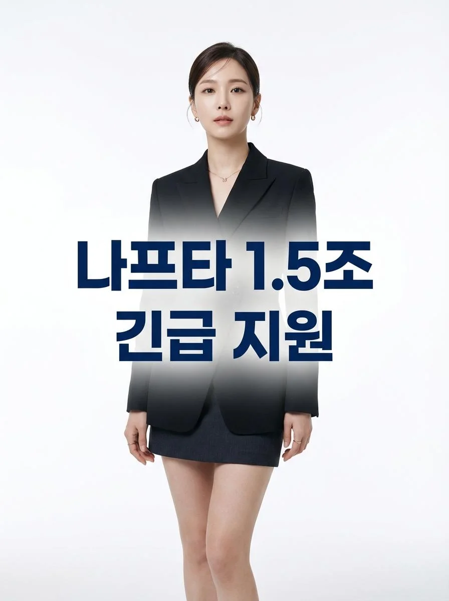 정부의 나프타 경제안보품목 지정과 1.5조원 금융 지원 정책 발표