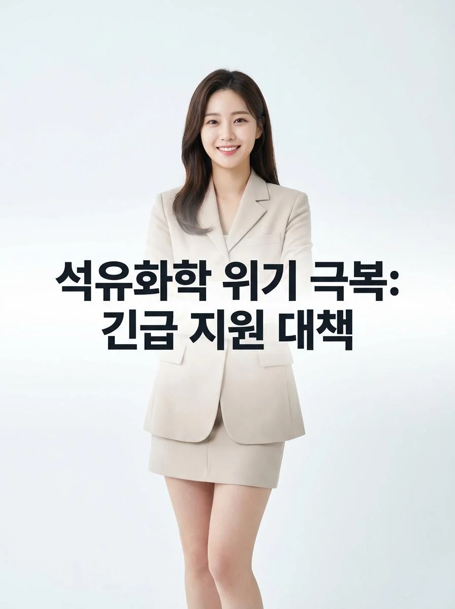 대한민국 석유화학 산업 단지의 전경과 국가 에너지 안보 상징